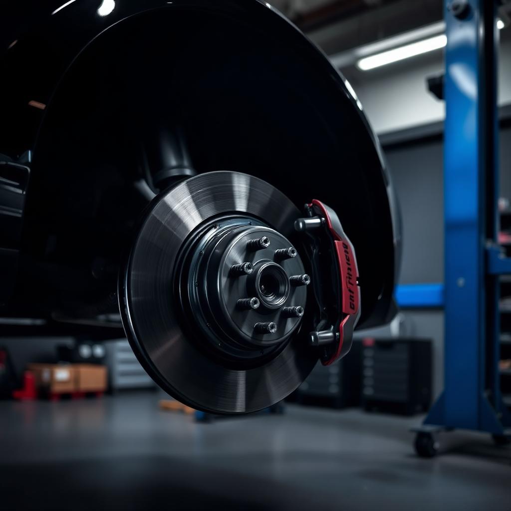 Brake rotor and caliper service